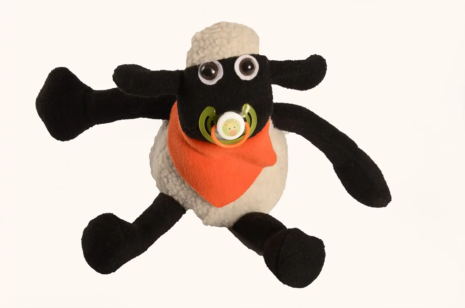 Karoo Sheep Toys - Baby Sam With Dummy