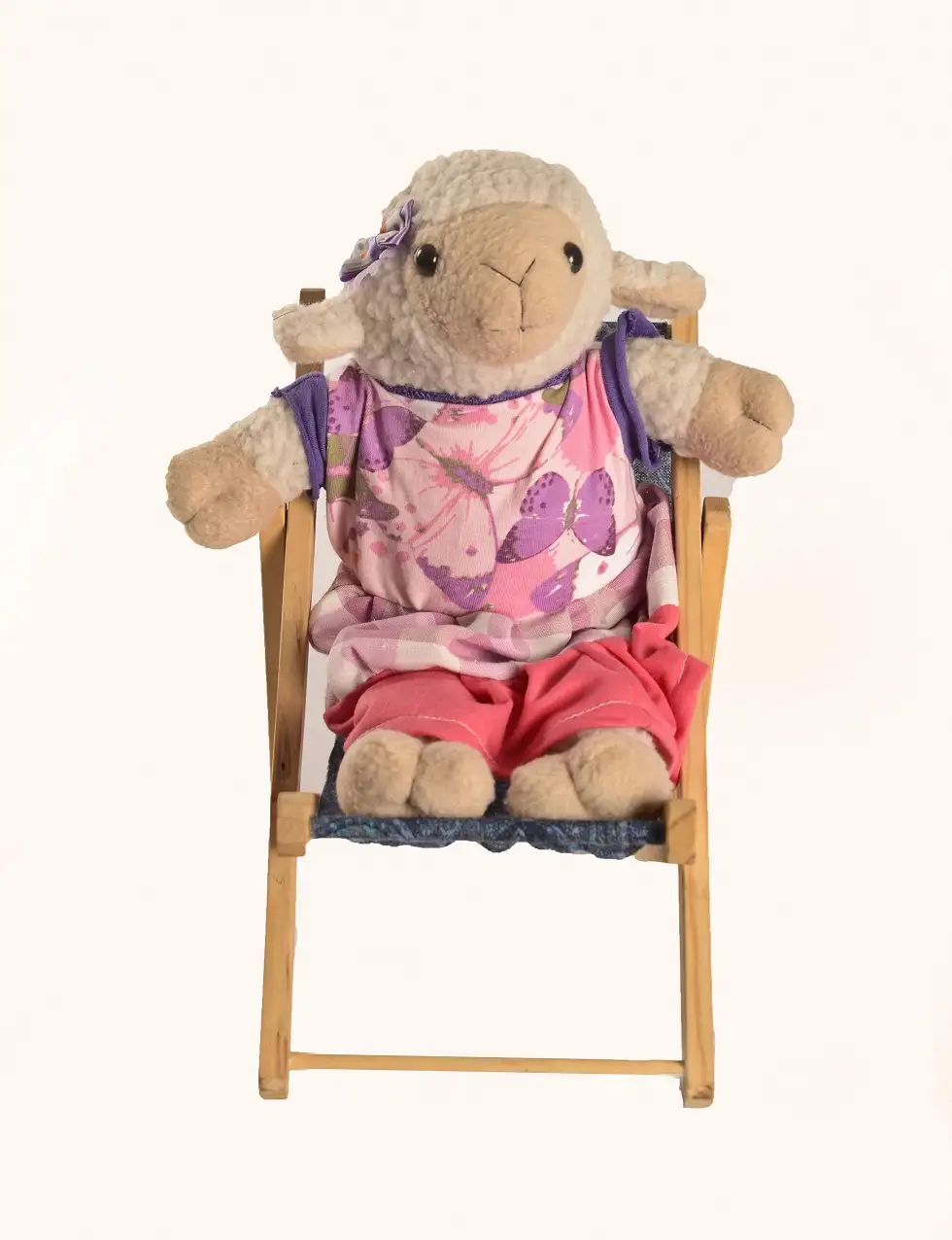 Karoo Sheep Toys - Dressed Sheep On Chair