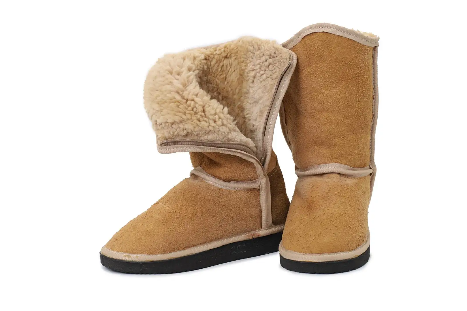 Sheepskin Boots-Custom Made for a perfect fit. With or without a ZIP. - Image 10