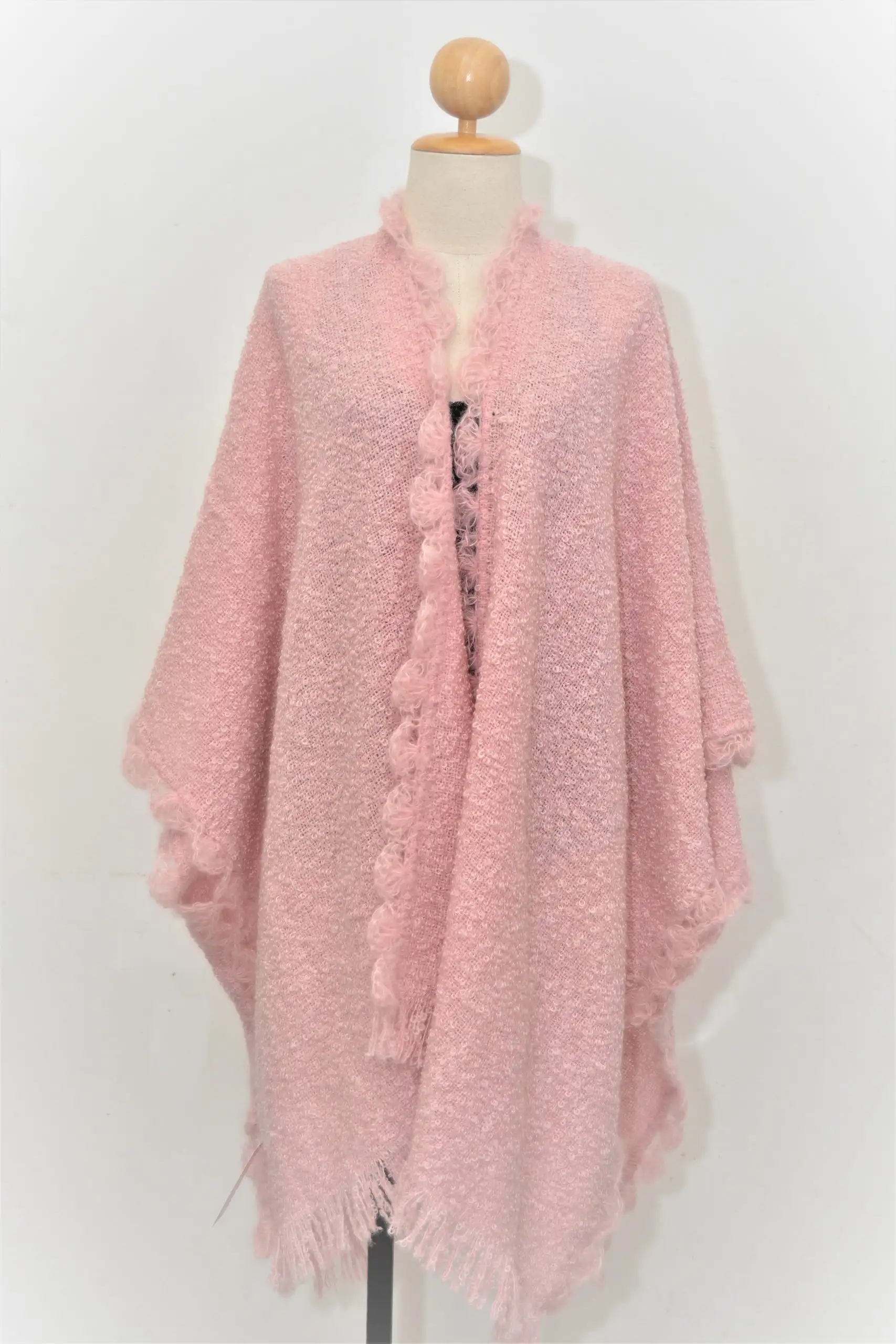 Ponjac / Poncho SS Boucle Antique  Pink