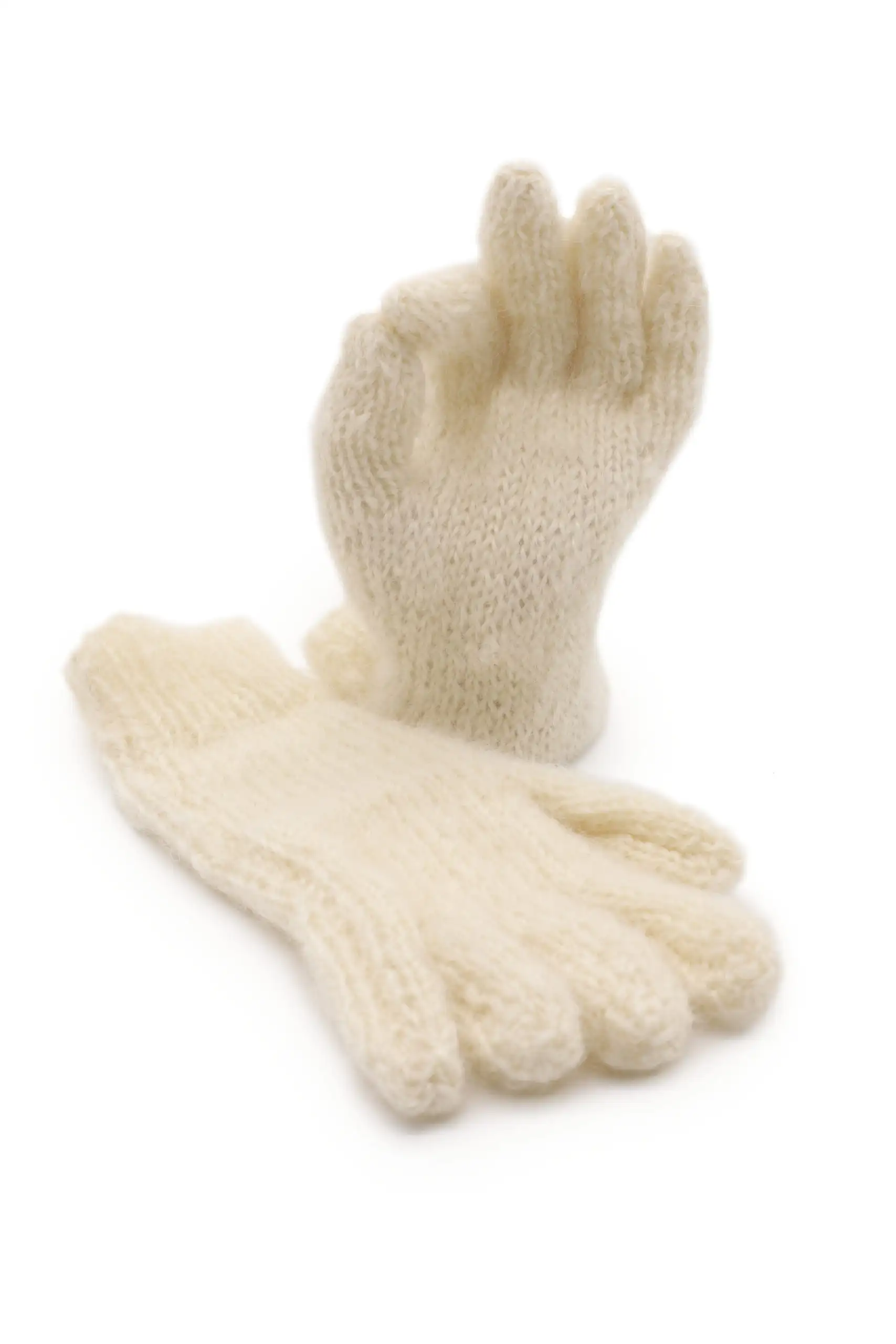 Full Finger Gloves 3002 Cream