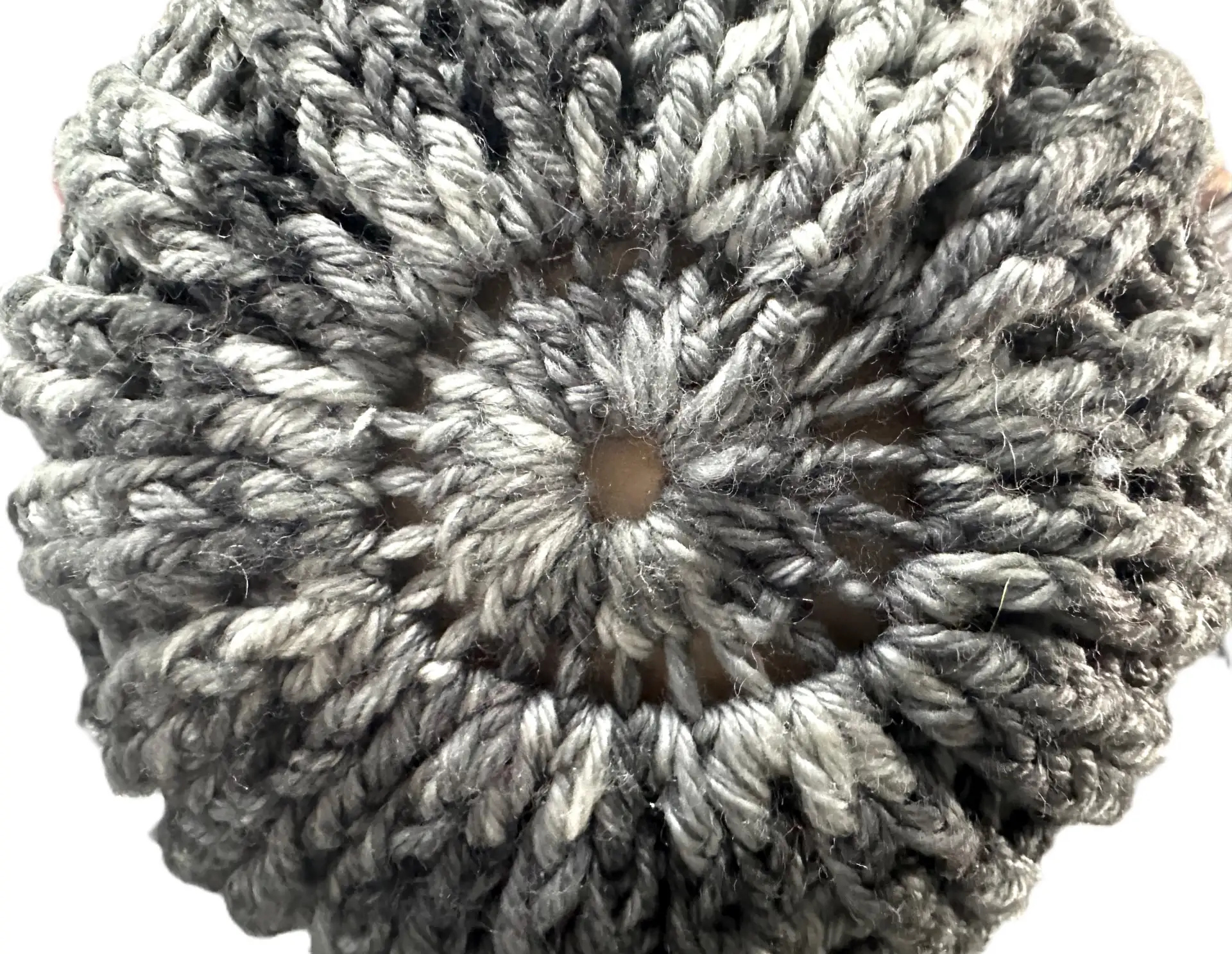 Beanie-Reversible Ribbed Hat - Hand Crochet - Image 9