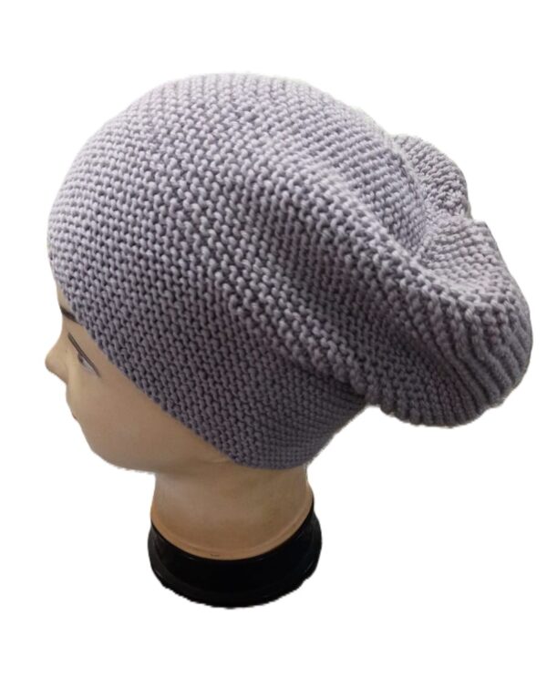 Marie Slouchy Handknitted Hats Merino Wool or Mohair - Image 3
