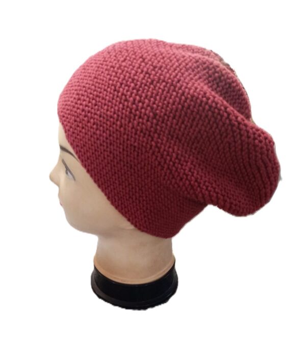 Marie Slouchy Handknitted Hats Merino Wool or Mohair - Image 9