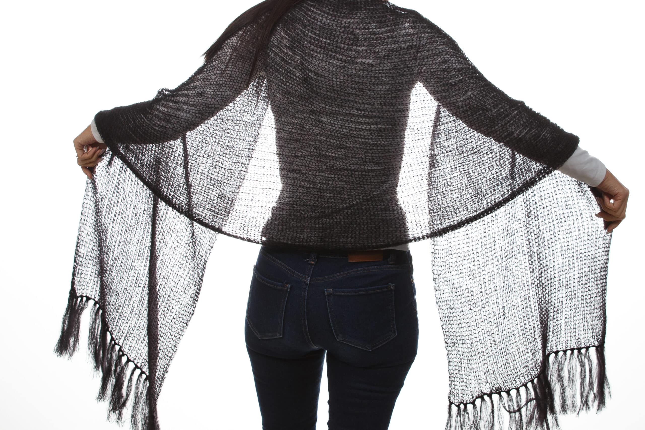 Mohair Shawls-Cobweb fine Kid Mohair and Silk Shawls-Superfine