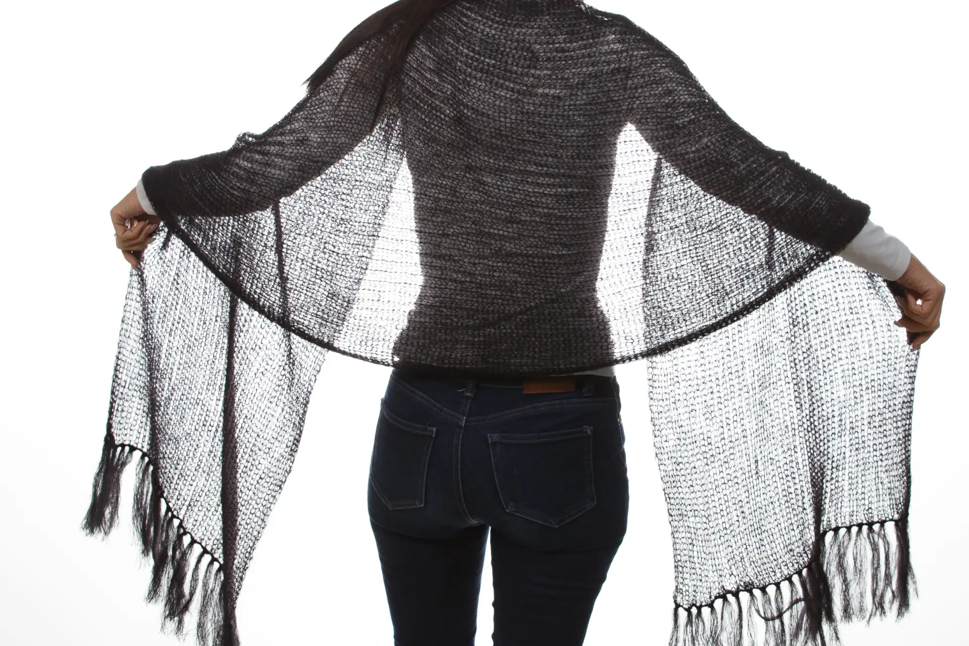 Mohair Shawls-Cobweb fine Kid Mohair and Silk Shawls